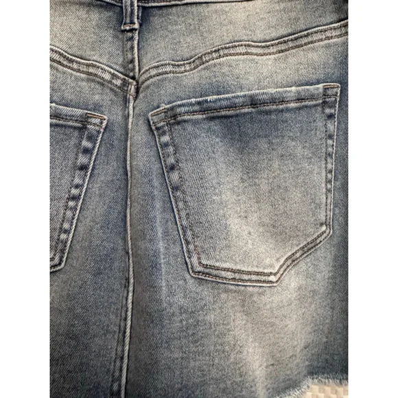 SP Black Label Blue Denim Mini Skirt Size S - Picture 9 of 12